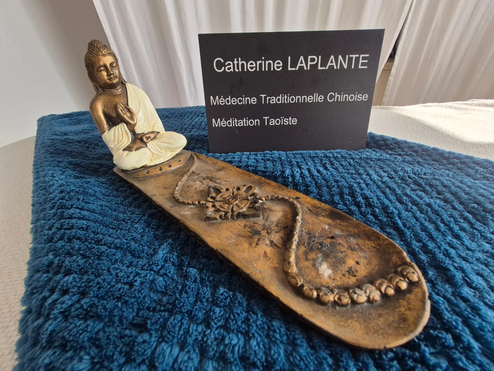 Presentation de Catherine Laplante, médecine traditionnelle chinoise.